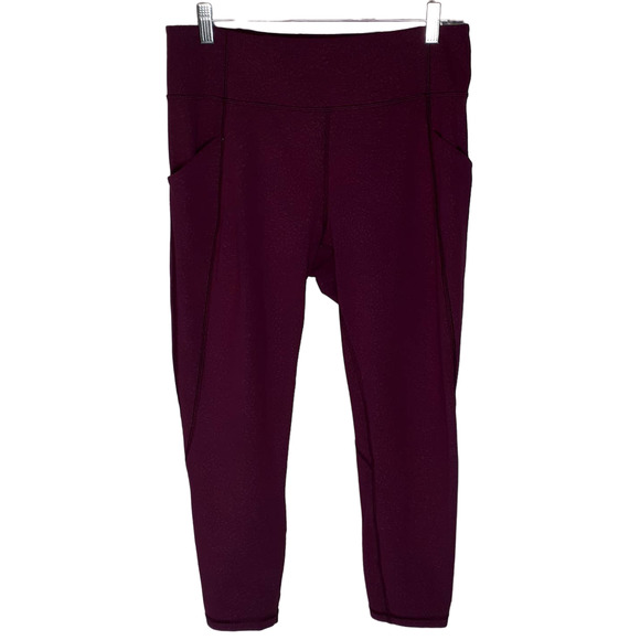 Lululemon Pants - Ladies Lululemon Leggings With Subtle Print Size 10